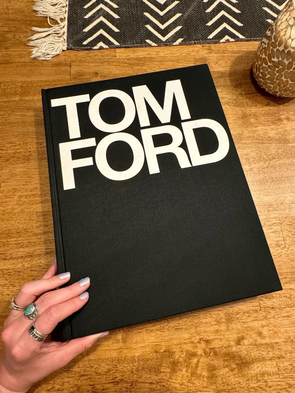 TOM FORD Hardcover Coffee Table Book+Slip! Luxury decor